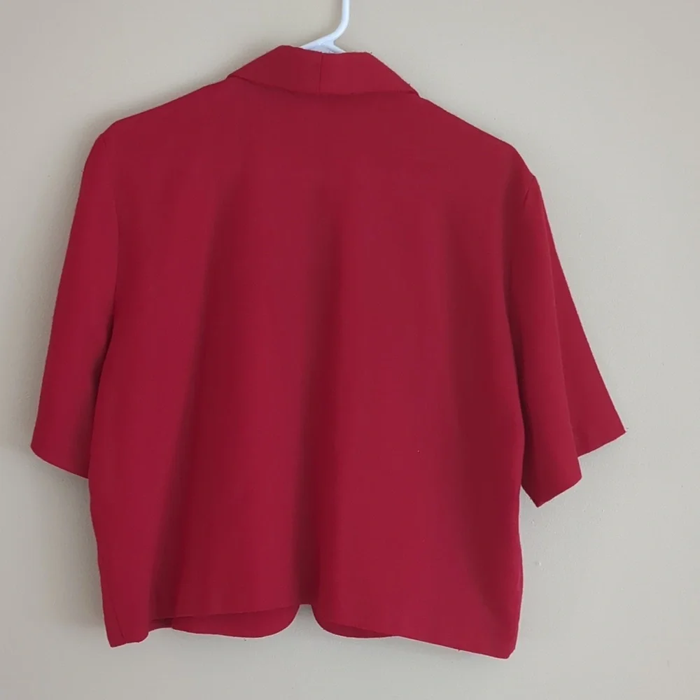 Large The Vermont Country Store Open Front Jacket - Picture 13 of 13
